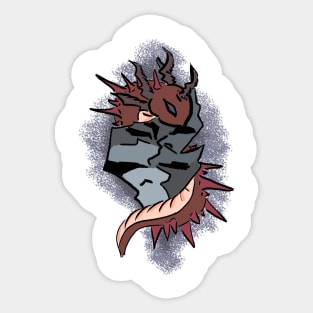 Corrupted Dragon Sticker